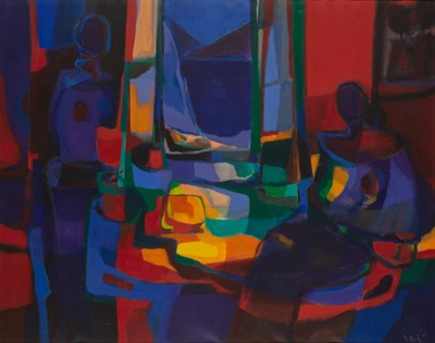 Lot 119 - Marcel Mouly French, 1918-2008 La Feentre en...