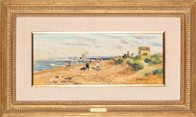 Lot 69 - Gaston Sebire French/American, 1920-2001 Plage...