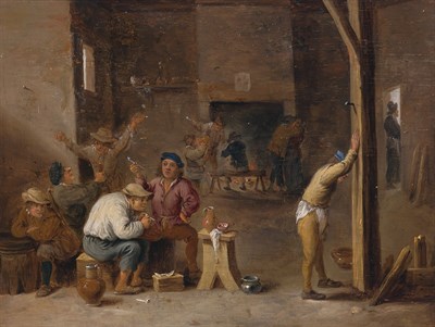 Lot 16 - School of David Teniers the Younger Tavern...