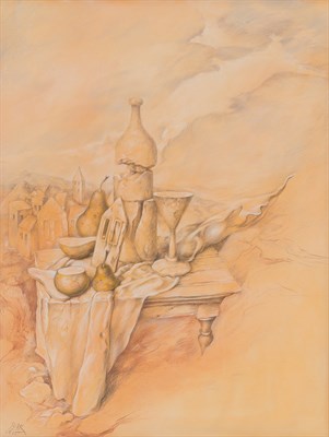 Lot 5 - Samuel Bak Polish/Israeli, b. 1933 Frontal...