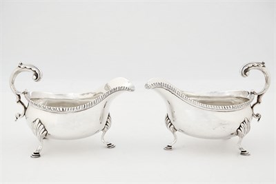 Lot 285 - Assembled Pair of George III Sterling Silver...