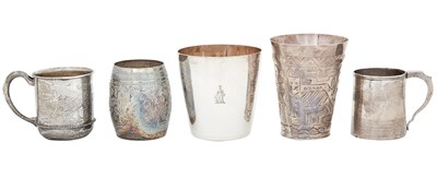 Lot 265 - Group of Sterling Silver, Coin Silver and...