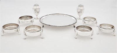 Lot 246 - Assembled Set of Six George II/III Sterling...