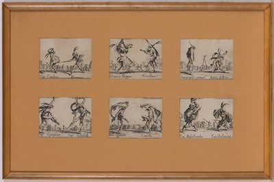 Lot 103 - Jacques Callot (1592-1635) BALLI DI SFESSANIA...