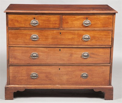 Lot 368 - George III Mahogany Chest of Drawers Height 36...