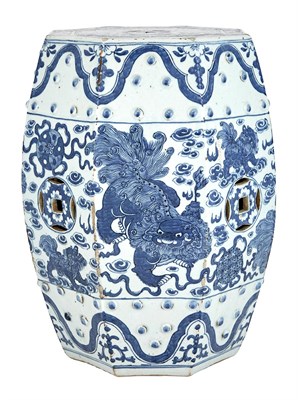 Lot 88 - Chinese Blue and White Glazed Porcelain...