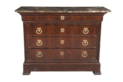 Lot 182 - Restauration Gilt-Metal Mounted Marble Top...