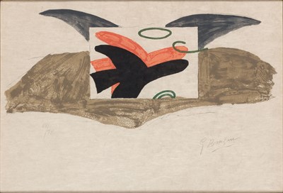 Lot 17 - Georges Braque AFFICHE POUR L'EXPOSITION...