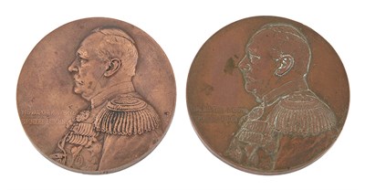 Lot 205 - Two Russian Bronze Medals Commemorating Count...