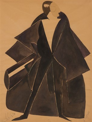 Lot 80 - Alexandra Exter Ukrainian, 1884-1949 Projet de...