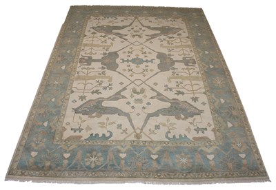 Lot 433 - Oushak Style Carpet India, contemporary The...