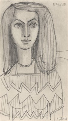 Lot 76 - Francoise Gilot French, b. 1921 Ariane (self...