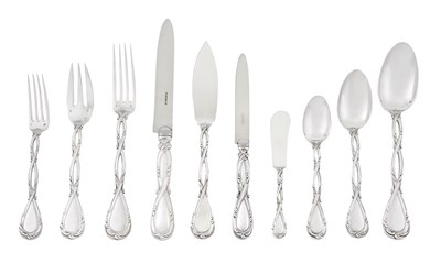 Lot 278 - Puiforcat Sterling Silver Royal Pattern...