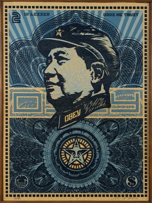 Lot 8 - Shepard Fairey American, b. 1970 Mao Money,...