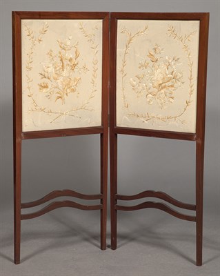Lot 344 - Group of Five Mahogany Stands and Screen...