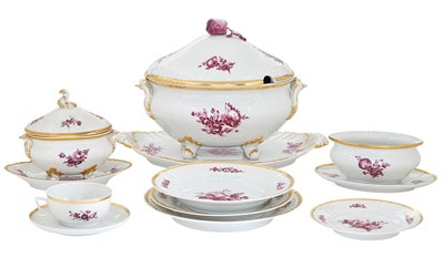 Lot 396 - Royal Copenhagen Juliane Marie Purple Pattern...