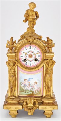Lot 155 - Louis XVI Style Gilt-Metal and Sèvres Style...