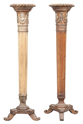 Lot 493 - Pair of George III Pine and Composition...