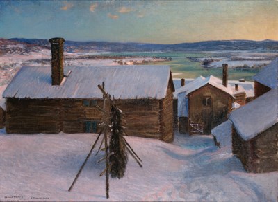 Lot 12 - Anshelm Schultzberg Swedish, 1862-1945...