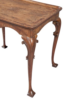 Lot 476 - George II Inlaid Walnut Tea Table Probably...