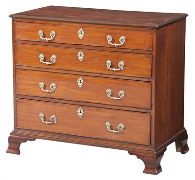 Lot 172 - George III Mahogany Chest of Drawers Height 32...