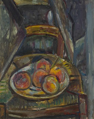 Lot 108 - Pinchus Kremegne Russian, 1890-1981 Still Life...