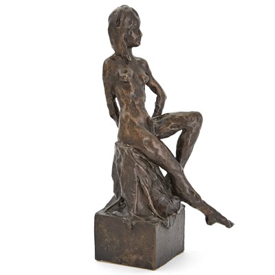 Lot 95 - Enzo Plazzotta Italian, 1921-1981 Nude Study...