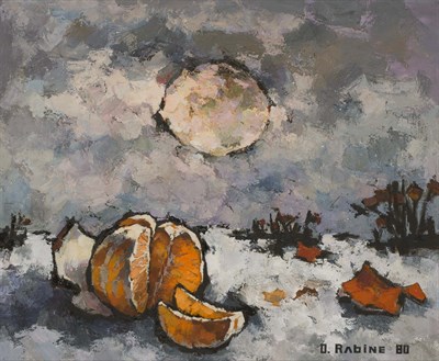 Lot 115 - Oskar Rabin Russian, b. 1928 Orange Garden in...