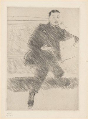 Lot 88 - Paul César Helleu (1859-1927) PORTRAIT DE PAUL...