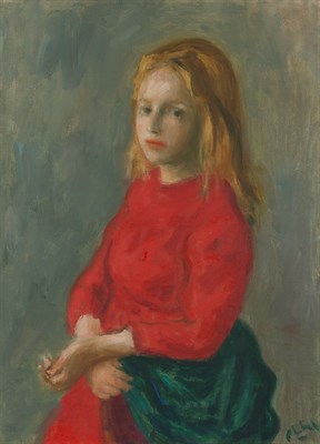 Lot 73 - Robert Philipp American, 1895-1981 Young Woman...