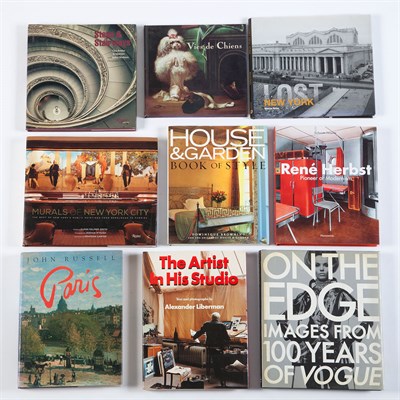 Lot 304 - [BOOKS] Group of approximately fifty large...
