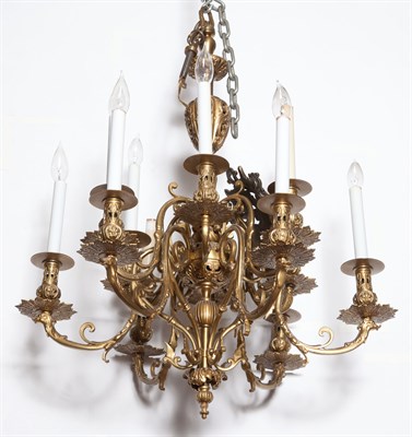 Lot 249 - Renaissance Revival Style Gilt-Metal...
