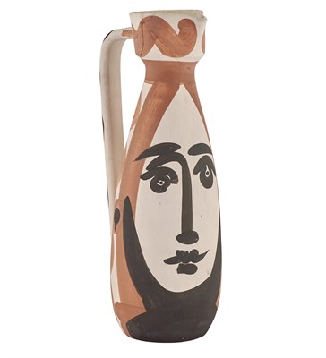 Lot 142 - Pablo Picasso (1881-1973) VISAGE (ALAIN RAMIÉ...