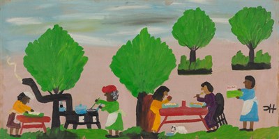 Lot 61 - Clementine Hunter American, 1886-1988 Untitled...
