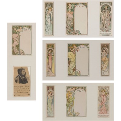 Lot 181 - Alphonse Mucha MOËT & CHANDON (BOWERS/MARTIN...