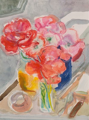 Lot 153 - Nell Blaine American, 1922-1996 (i) Pink...