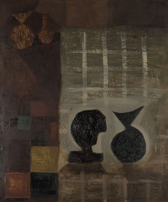 Lot 3 - Arthur Armstrong Irish, 1924-1996 Grey Table...