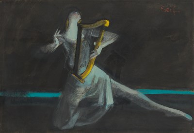 Lot 96 - Seif Wanly Egyptian, 1906-1979 Music, 1964...