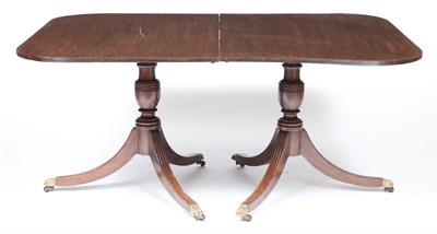 Lot 254 - George III Style Mahogany Double-Pedestal...