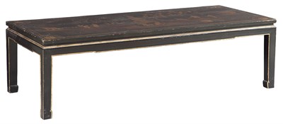 Lot 162 - Regency Polychrome-Decorated Japanned and...