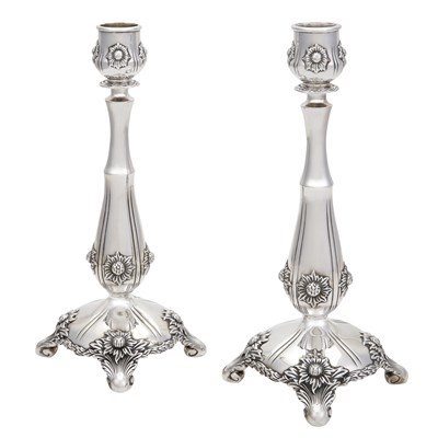 Lot 393 - Pair of Tiffany & Co. Sterling Silver...