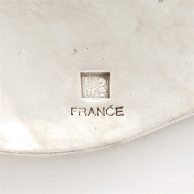 Lot 277 - Christofle Art Deco Style Silver Plated and...