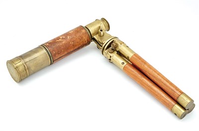 Lot 303 - Thomas Harris & Son Leather Clad Brass and...