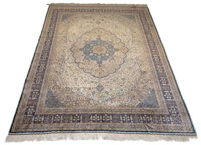 Lot 596 - Hereke Silk Carpet West Turkey, second half of...