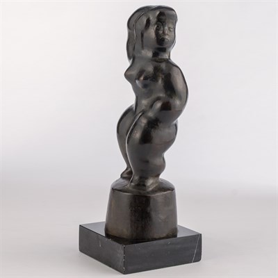 Lot 37 - Chaim Gross American, 1904-1991 Act One, circa...