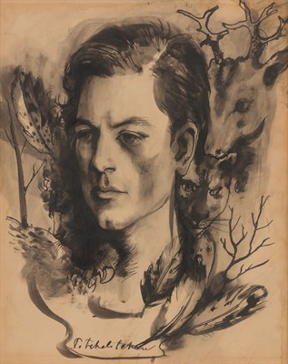 Lot 78 - Pavel Tchelitchew Russian, 1898-1957 Portrait...