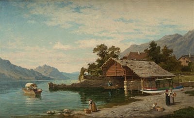 Lot 5 - Charles Edouard Du Bois American, 1847-1885...