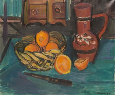 Lot 11 - Ben Benn American, 1884-1983 Oranges and Brown...