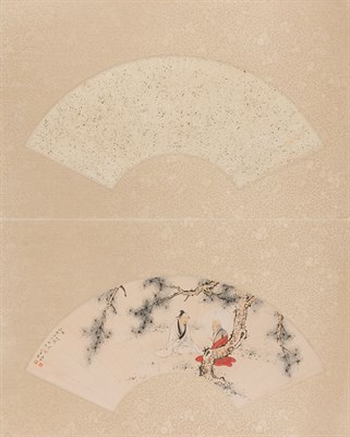 Lot 207 - Attributed to Chen Shao Mei Fan format,...