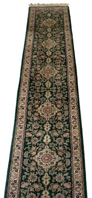Lot 381 - Indo-Kashan Runner India, contemporary Six...